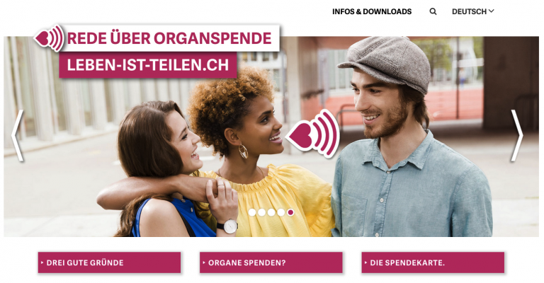 Von Herzen: Online-Texte Für Die Organspende-Kampagne Des BAG | Text ...